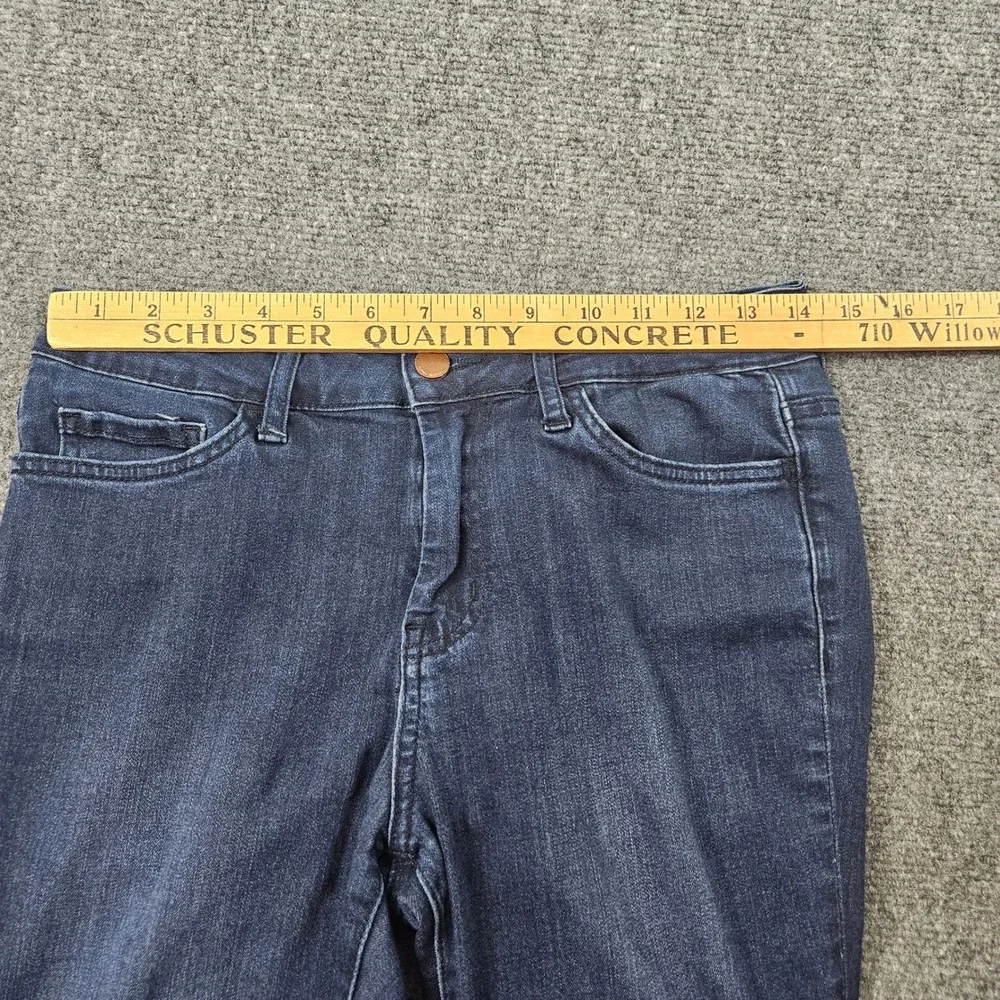 Flying‎ Monkey Flare Jeans Womens 26 Dark Wash Raw Hem Denim Retro Boho Boho
